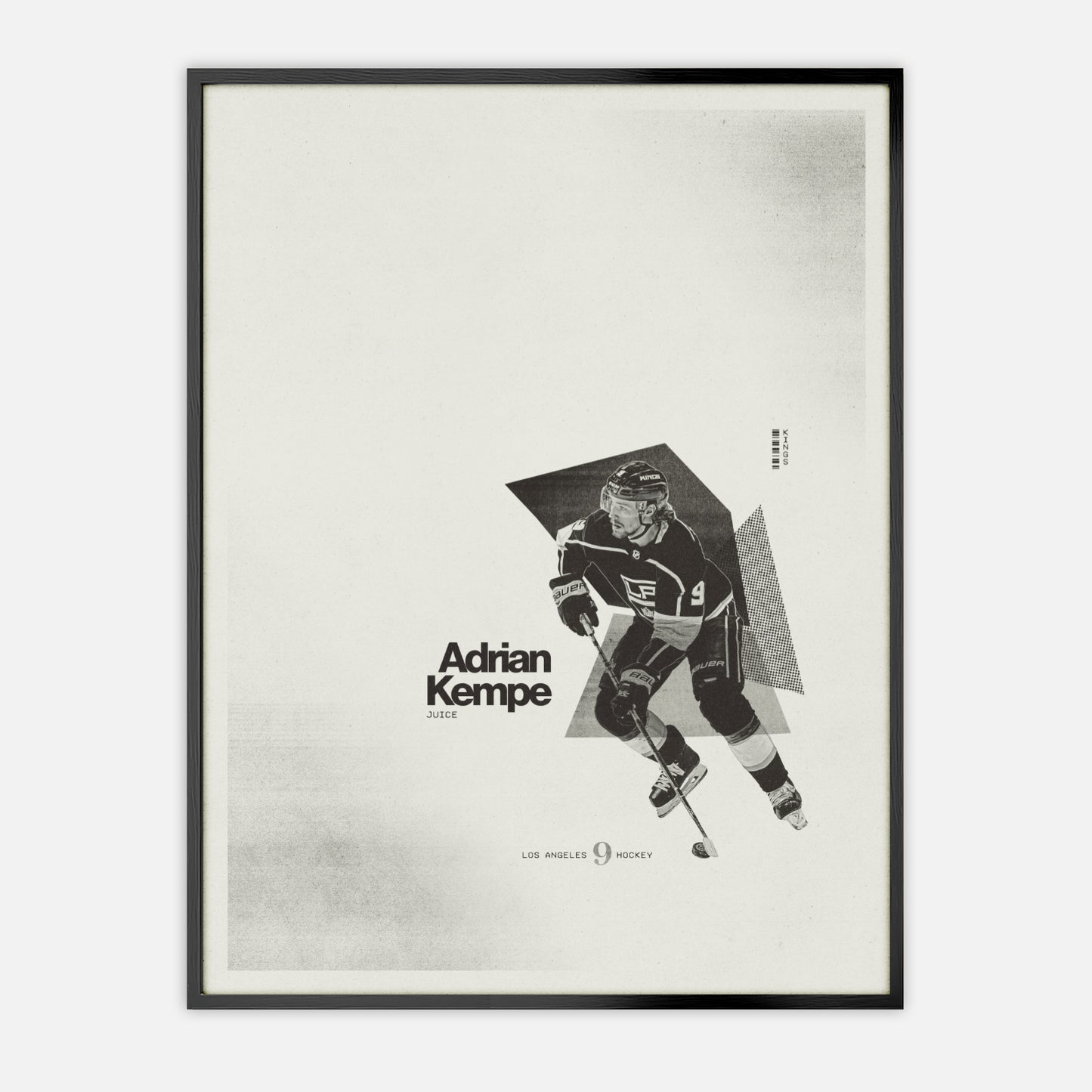 Adrian Kempe Poster Los Angeles Kings