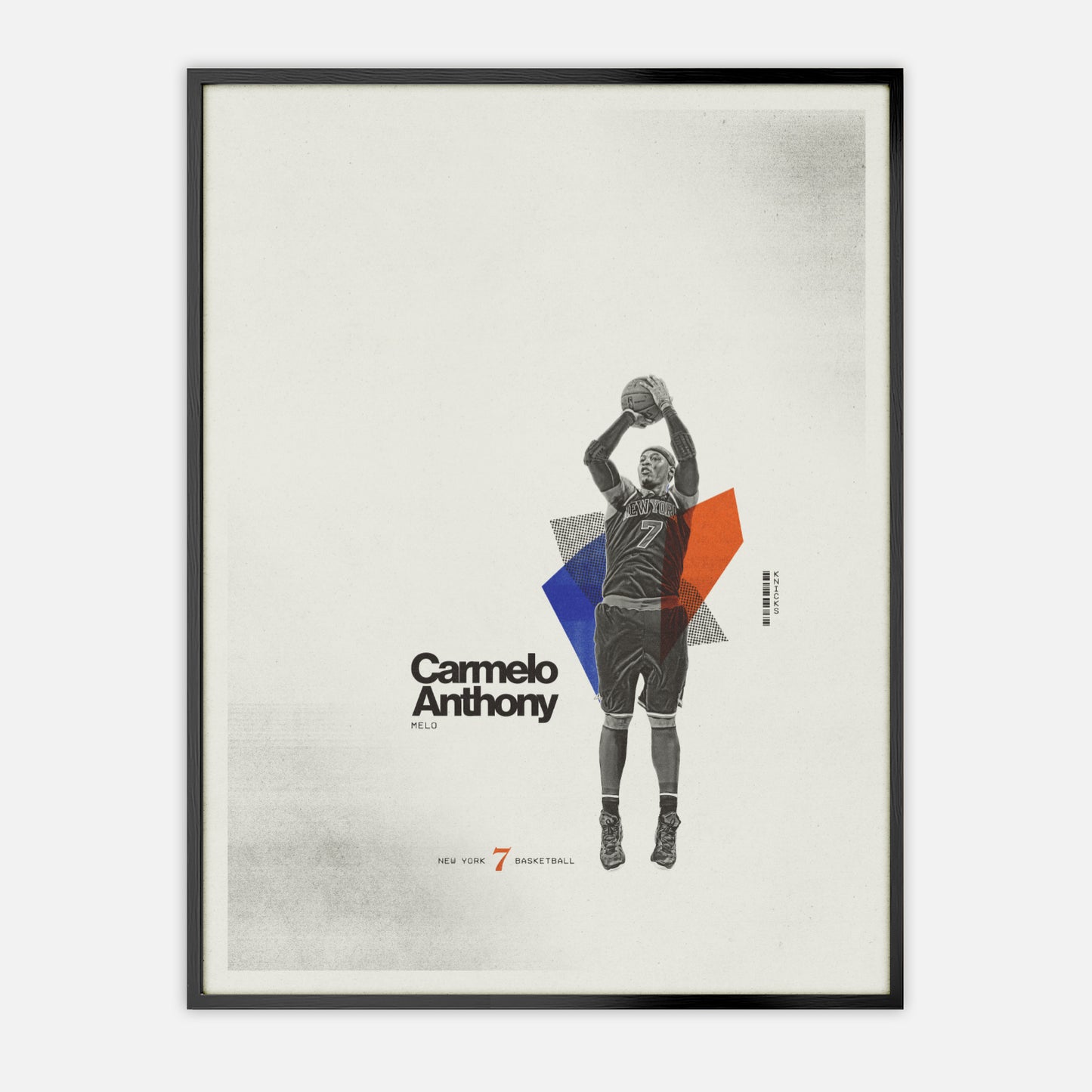 Carmelo Anthony Poster New York Knicks