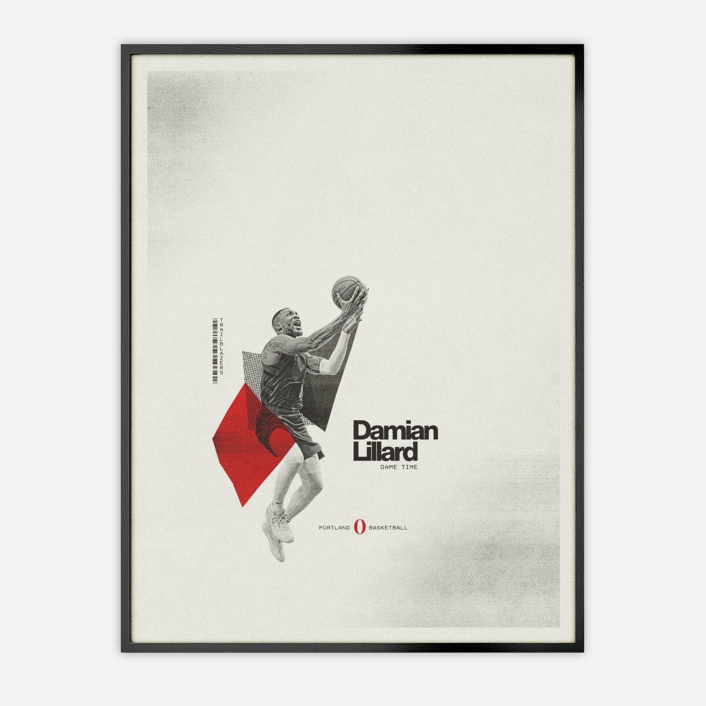 Damian Lillard Poster Portland Trailblazers