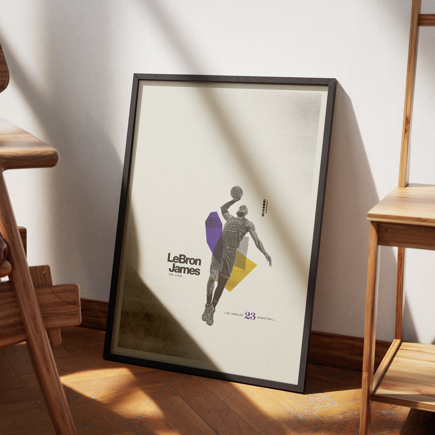 LeBron James Wall Decor LA Lakers