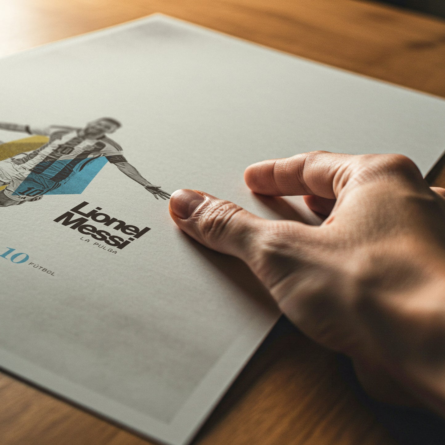 Lionel Messi Minimalistic Poster Argentina