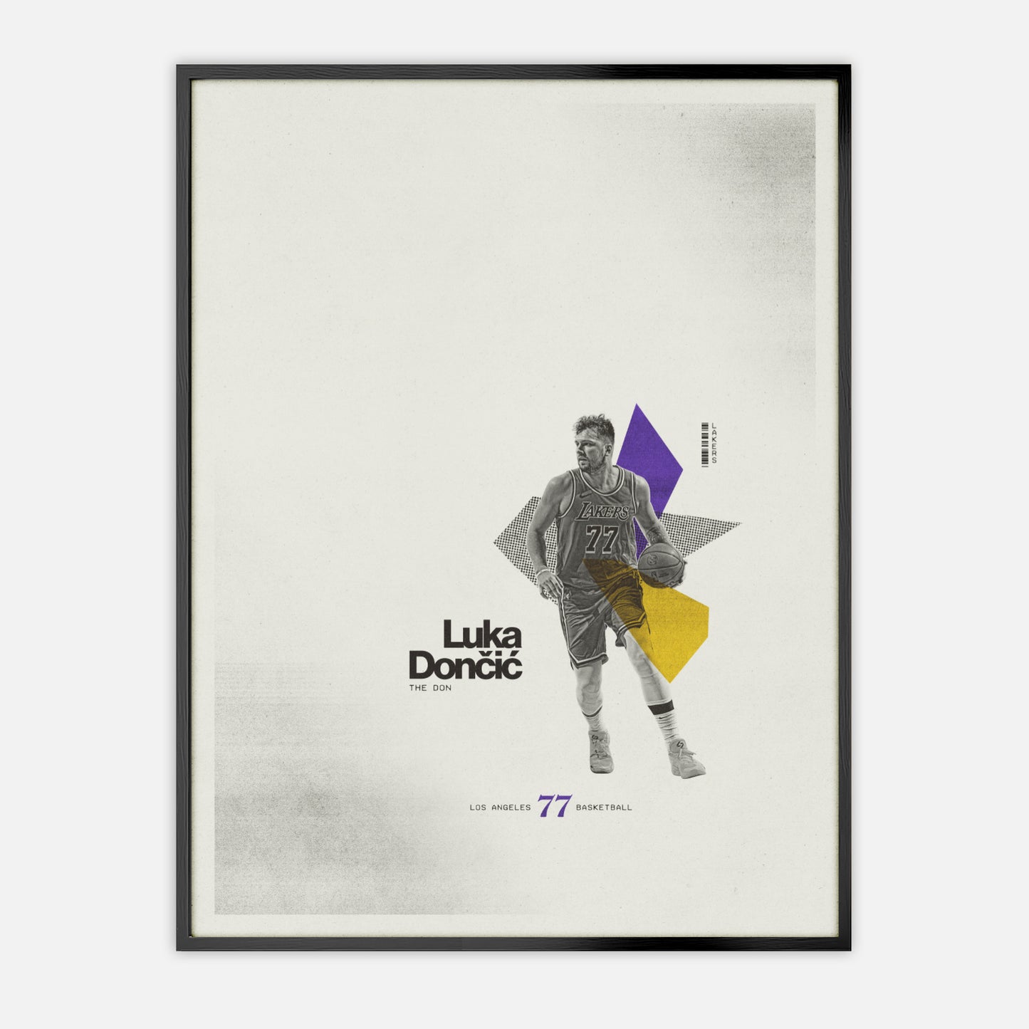 Luka Doncic Poster LA Lakers