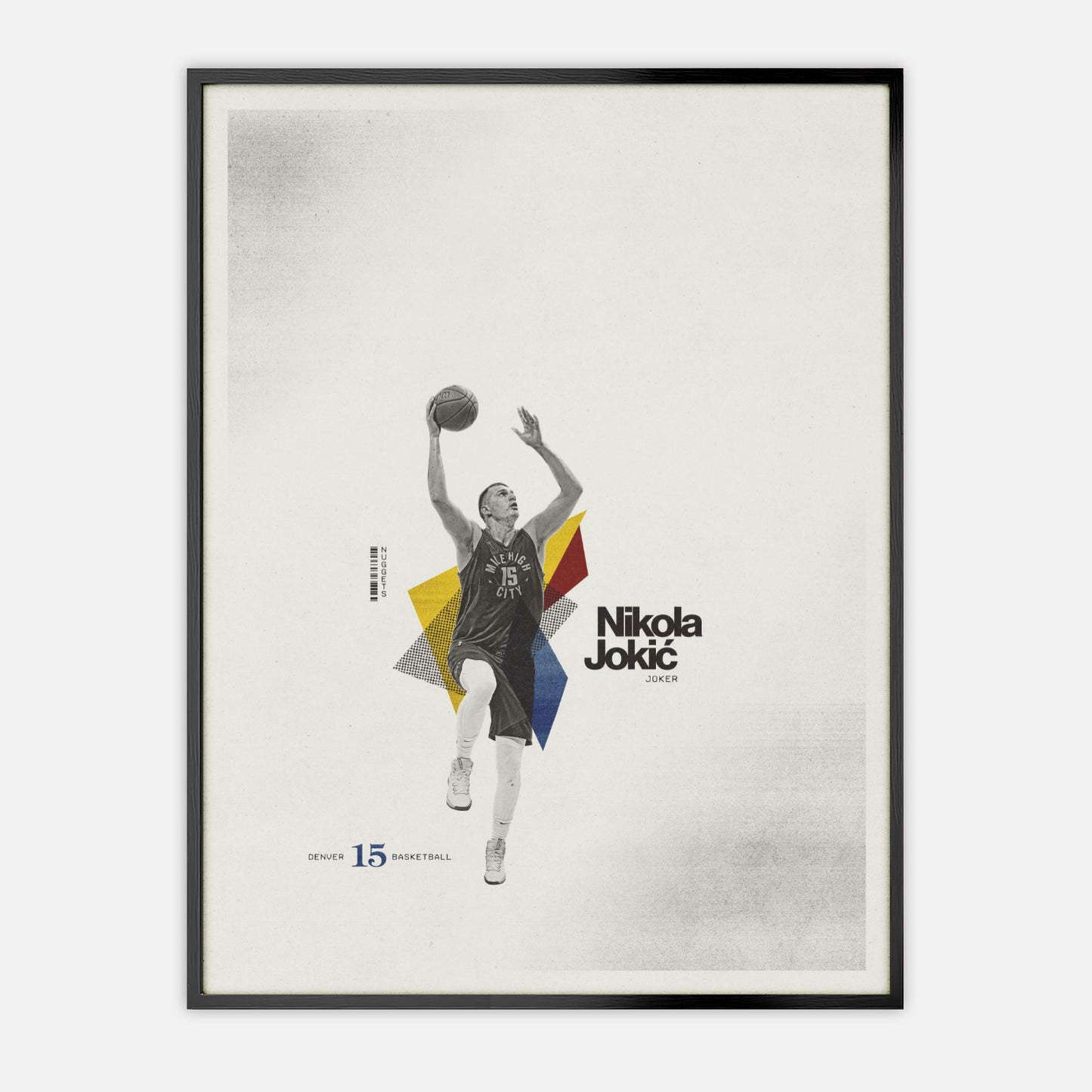 Nikola Jokic Poster Denver Nuggets