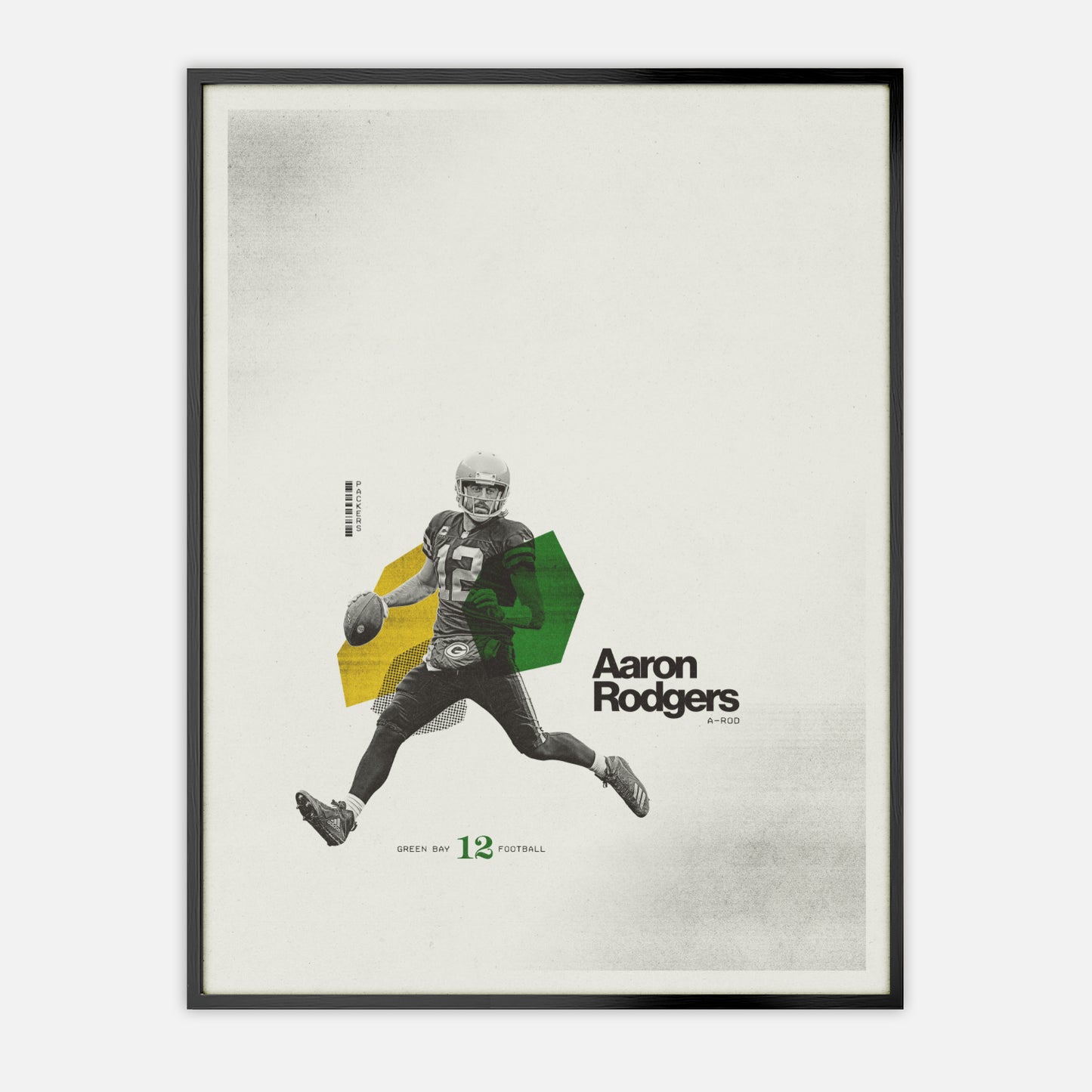 Aaron Rodgers Poster Green Bay Packers