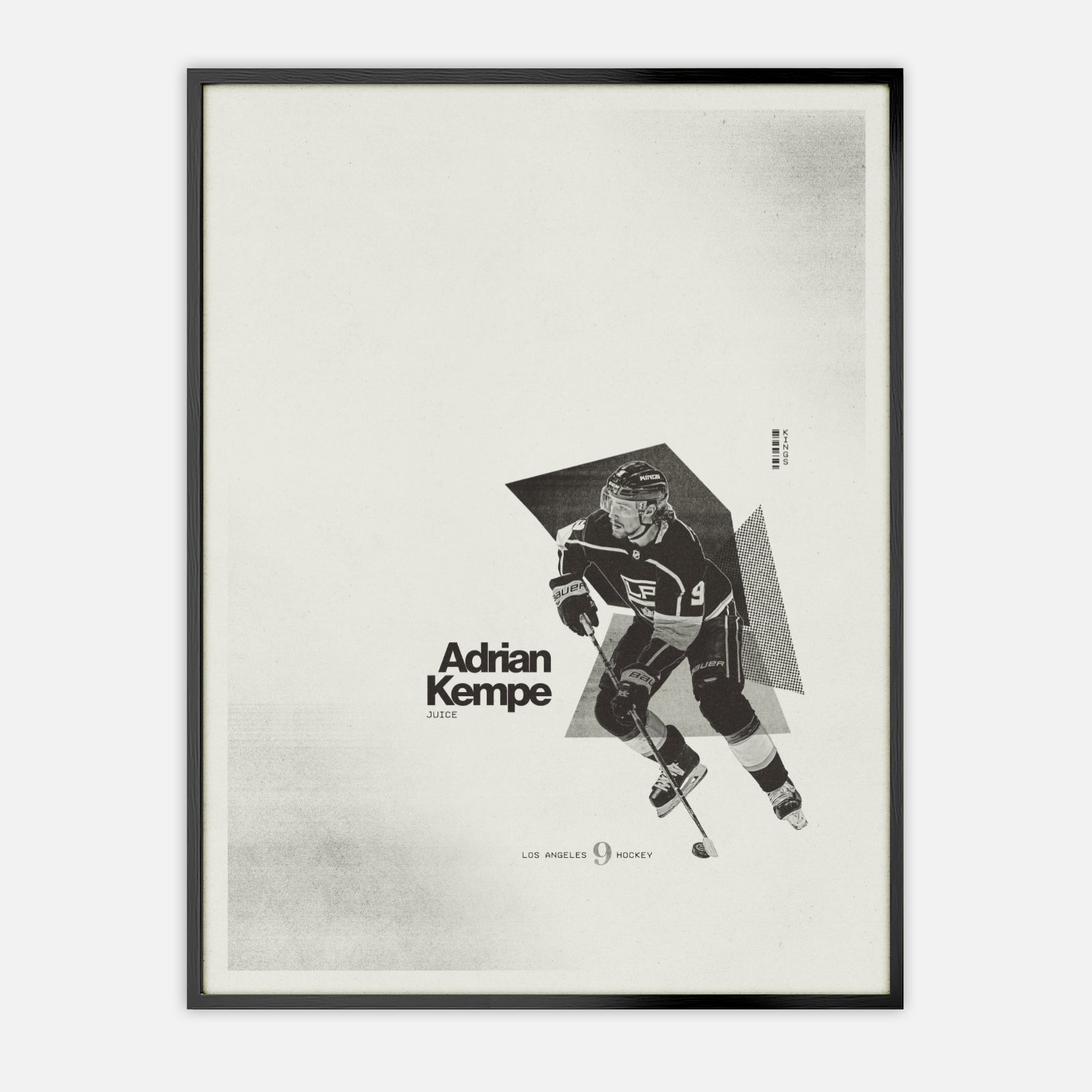 Adrian Kempe Poster Los Angeles Kings