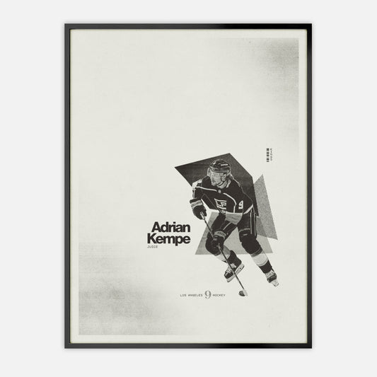 Adrian Kempe Poster Los Angeles Kings