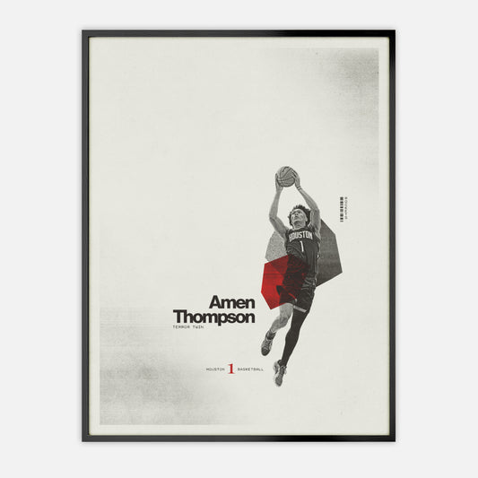 Amen Thompson Poster Houston Rockets