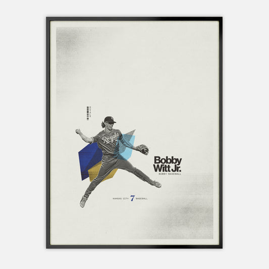 Bobby Witt Jr Poster Kansas City Royals