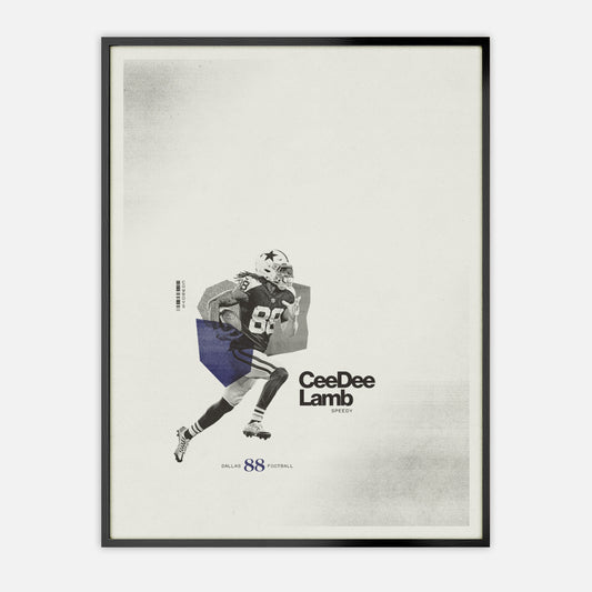 CeeDee Lamb Poster Dallas Cowboys