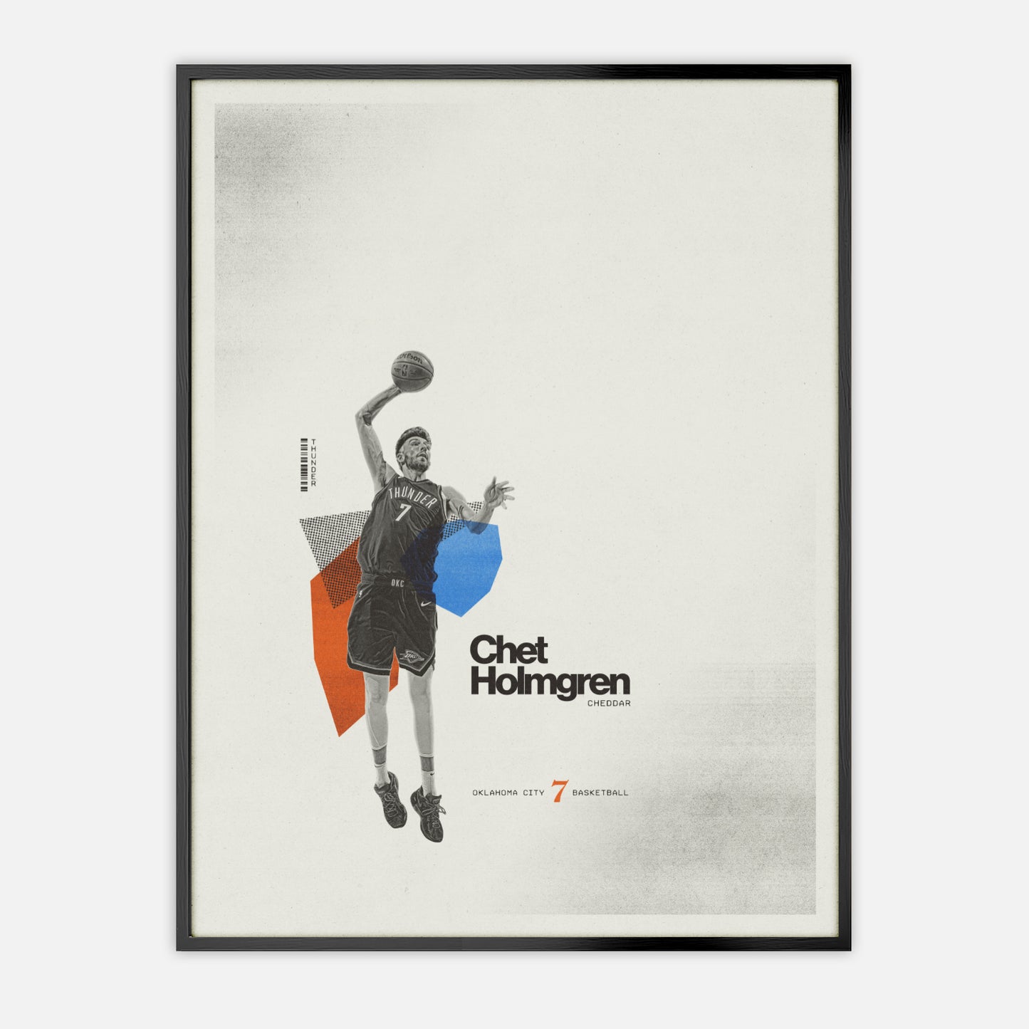 Chet Holmgren Poster Oklahoma City Thunder