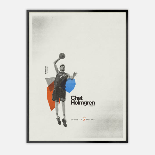 Chet Holmgren Poster Oklahoma City Thunder