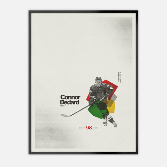 Connor Bedard Poster Chicago Blackhawks