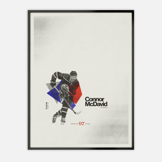 Connor McDavid Poster Edmonton Oilers