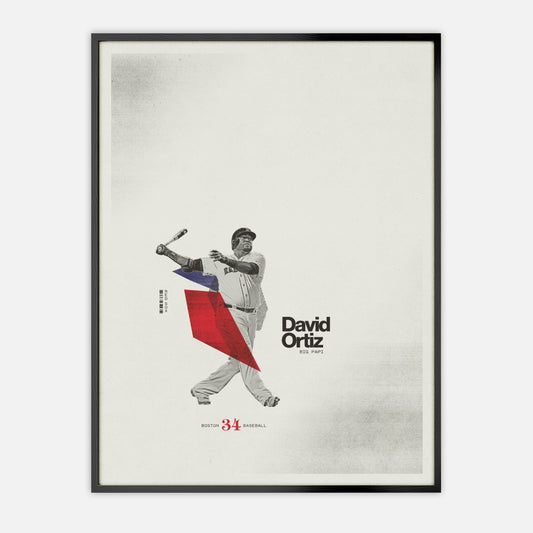 David Ortiz Poster Boston Red Sox