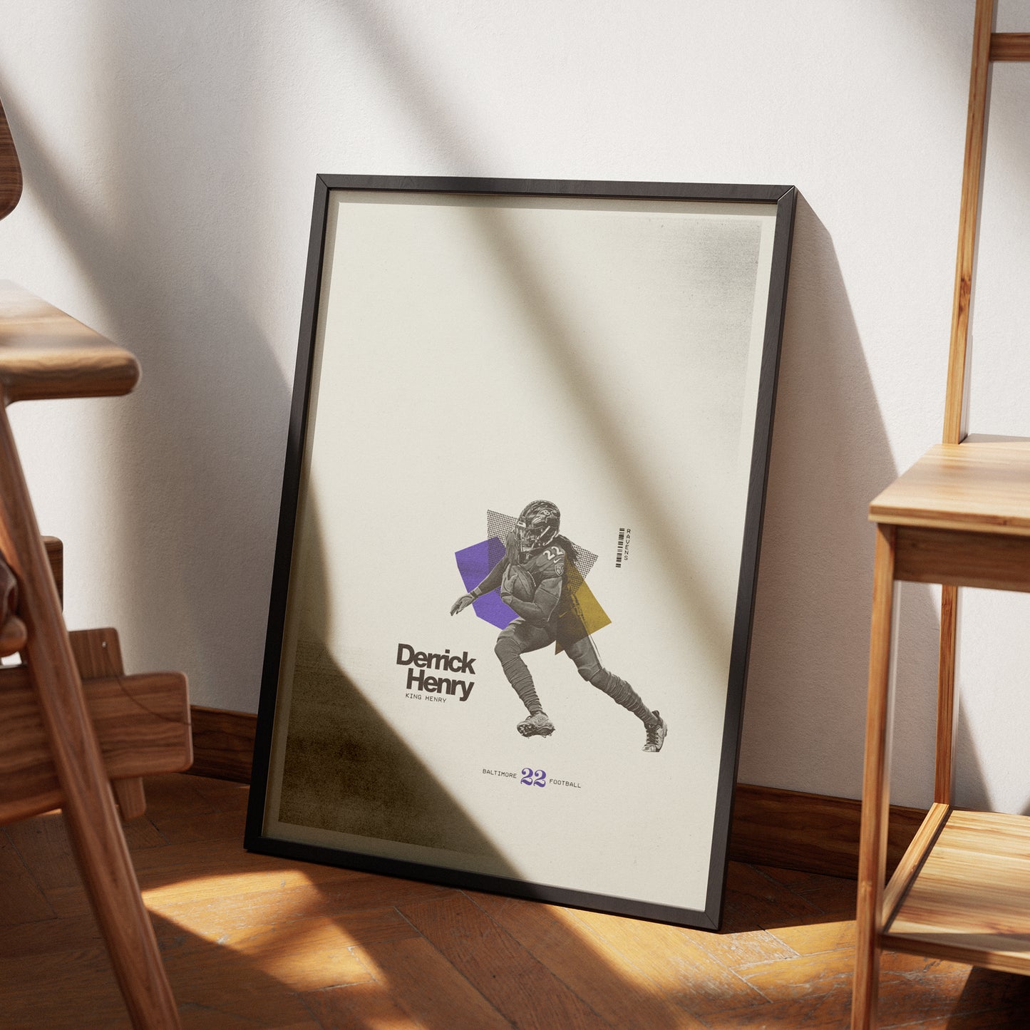 Derrick Henry Wall Decor Baltimore Ravens
