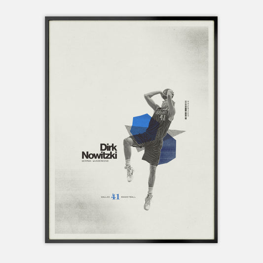 Dirk Nowitzki Poster Dallas Mavericks