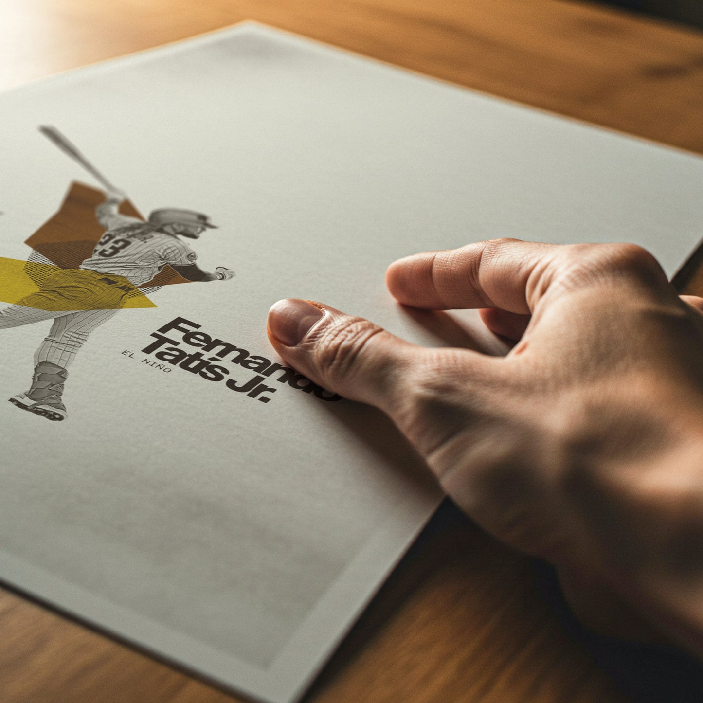 Fernando Tatis Jr. Minimalistic Poster San Diego Padres