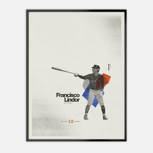 Francisco Lindor Poster New York Mets