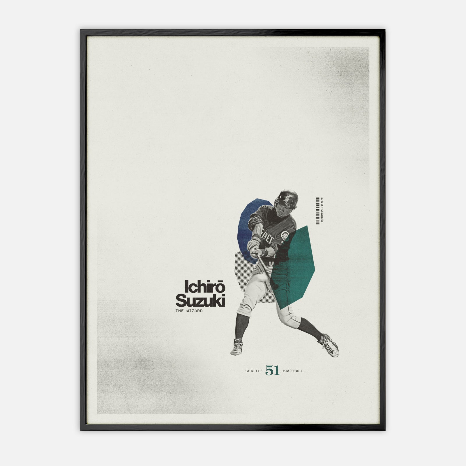 Ichiro Suzuki Poster Seattle Mariners