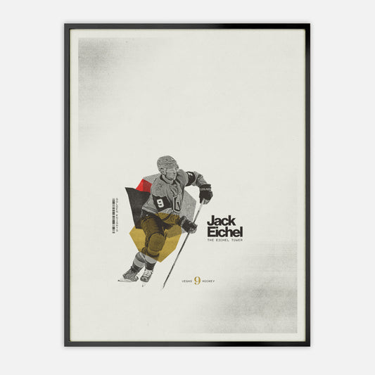 Jack Eichel Poster Vegas Golden Knights