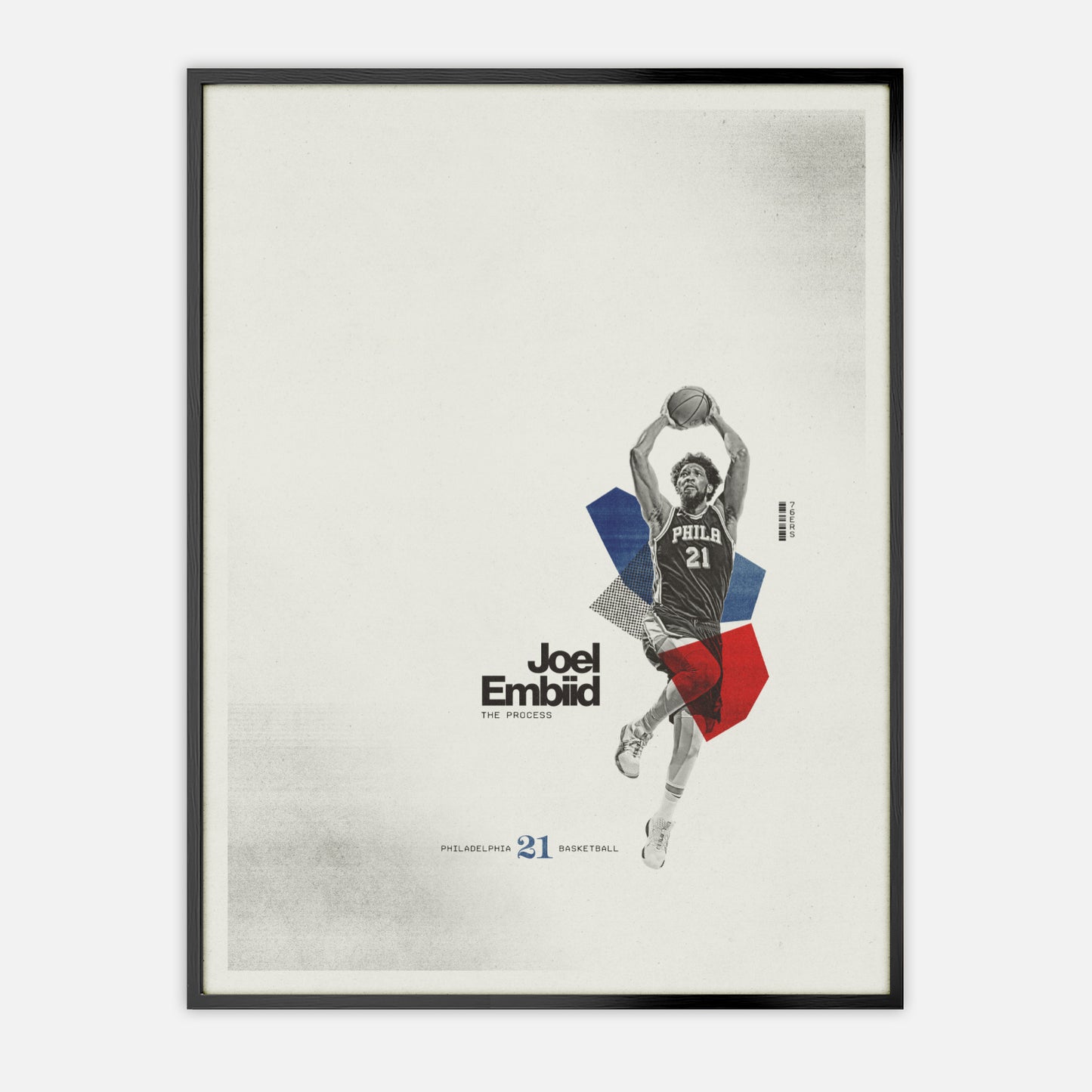 Joel Embiid Poster Philadelphia 76ers