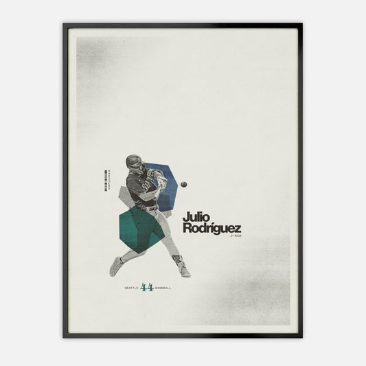 Julio Rodriguez Poster Seattle Mariners