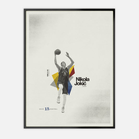 Nikola Jokic Poster Denver Nuggets