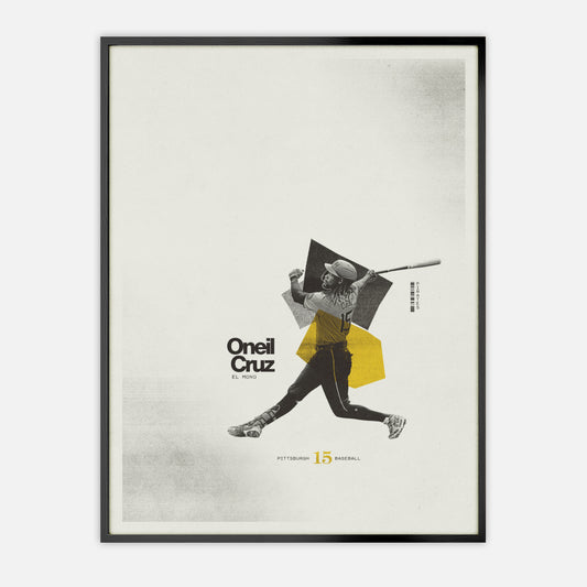 Oneil Cruz Poster Pittsburgh Pirates