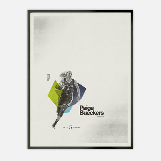 Paige Bueckers Poster Dallas Wings