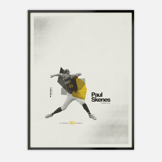 Paul Skenes Poster Pittsburgh Pirates