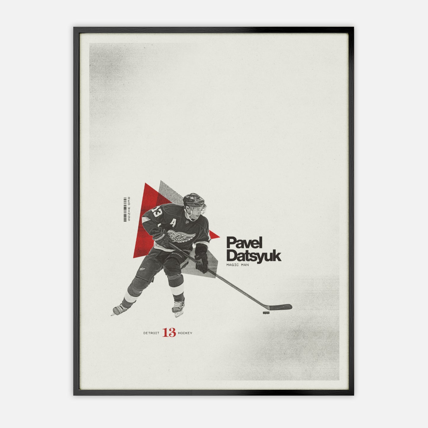 Pavel Datsyuk Poster Detroit Red WIngs