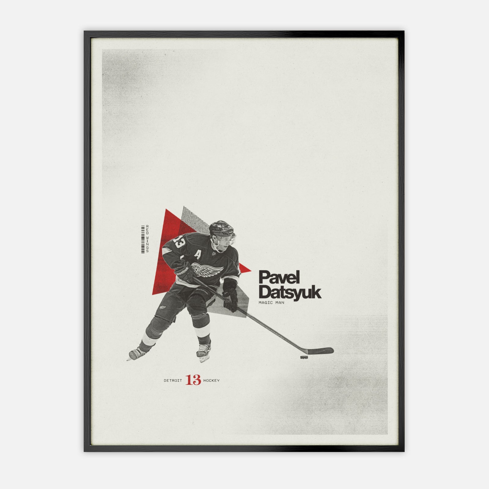 Pavel Datsyuk Poster Detroit Red WIngs