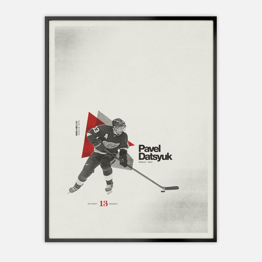 Pavel Datsyuk Poster Detroit Red WIngs