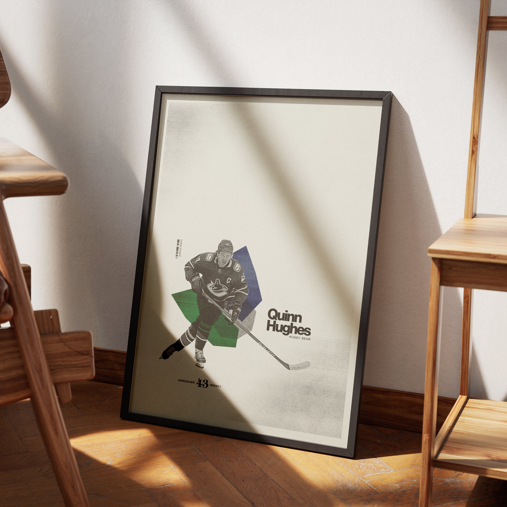 Quinn Hughes Wall Decor Vancouver Canucks