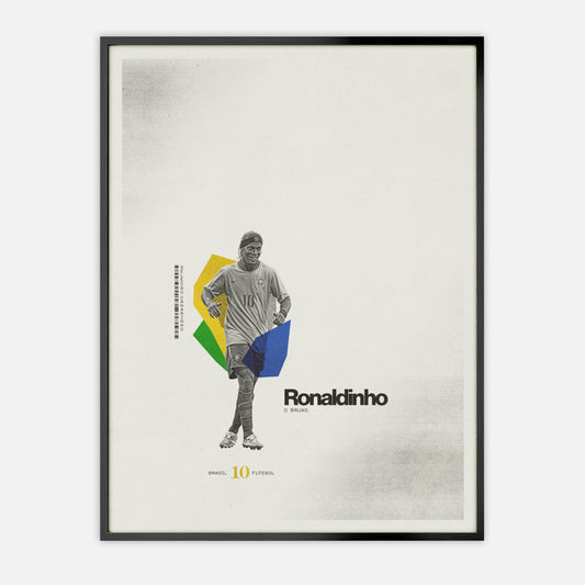 Ronaldinho Poster Brazil