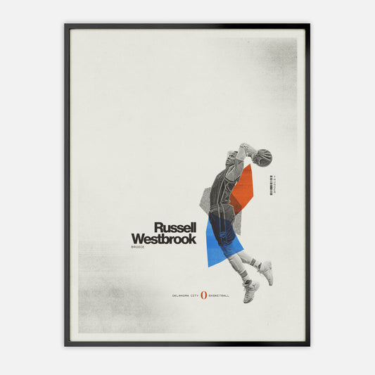 Russell Westbrook Poster Oklahoma City Thunder