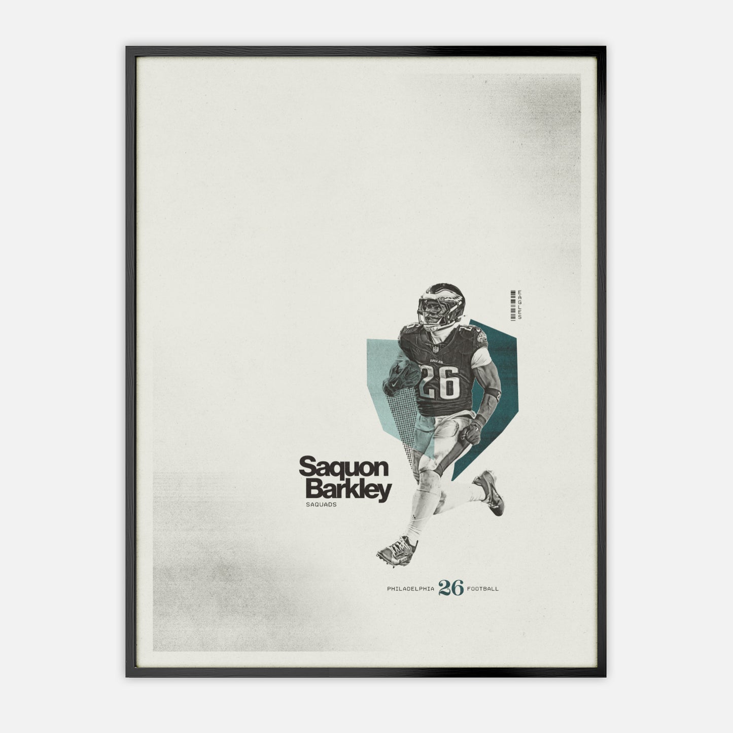 Saquon Barkley Poster Philadelphia Eagles