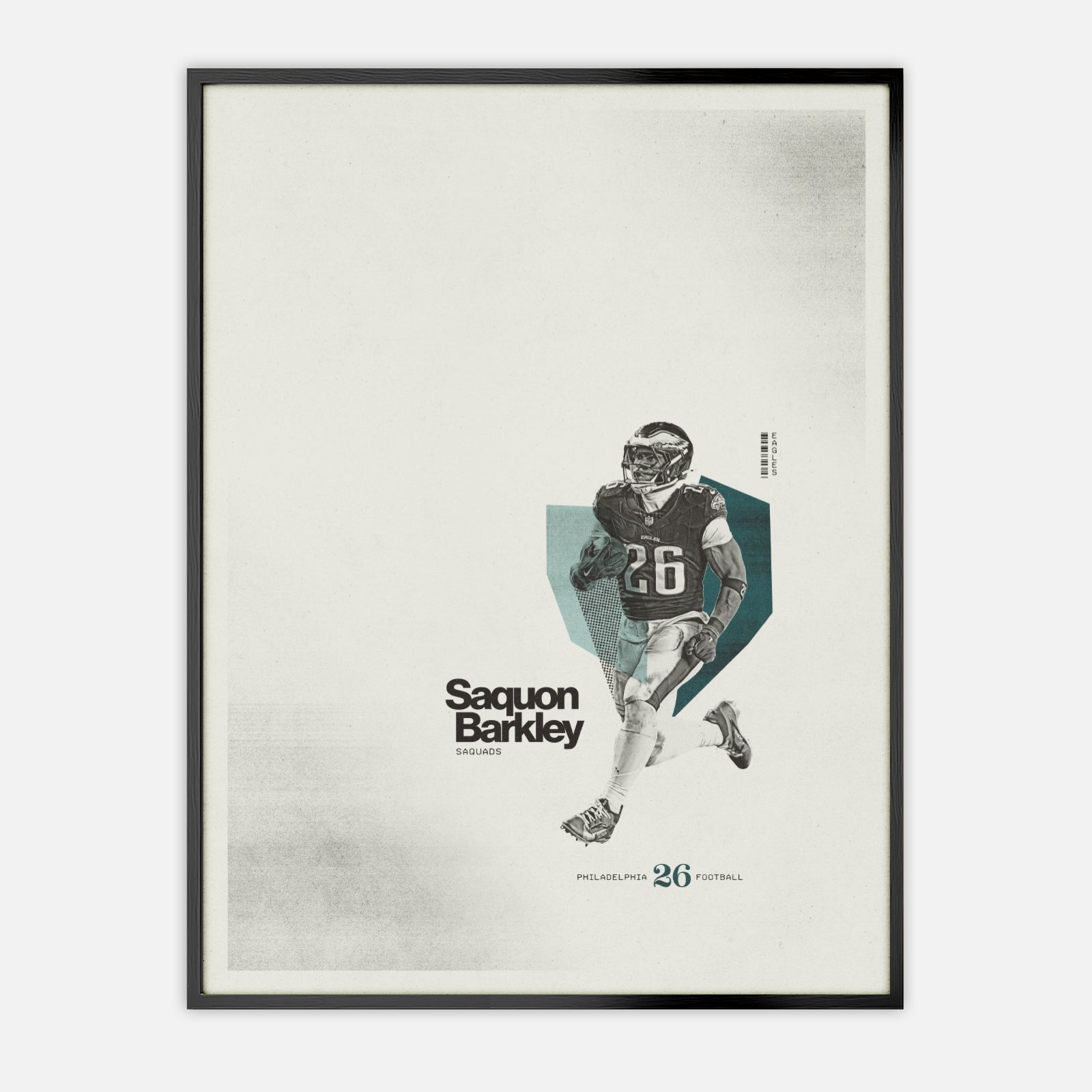 Saquon Barkley Poster Philadelphia Eagles