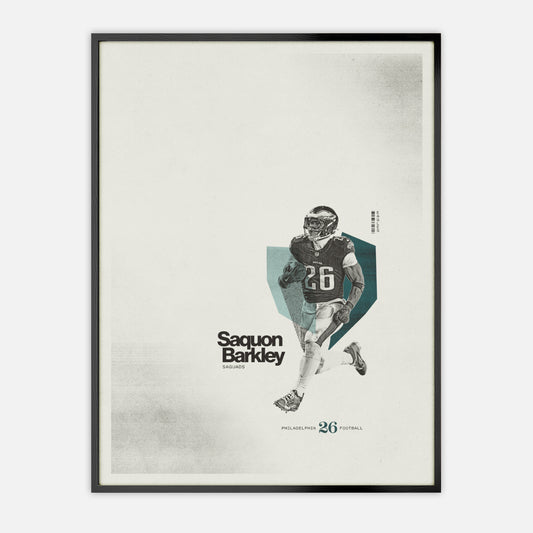 Saquon Barkley Poster Philadelphia Eagles