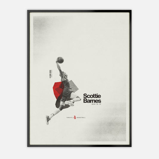 Scottie Barnes Poster Toronto Raptors