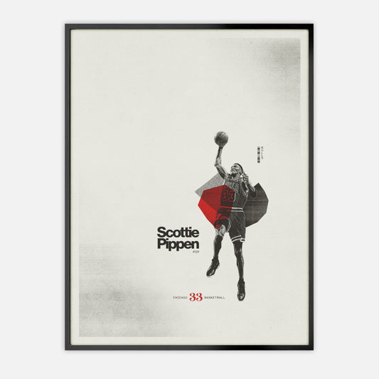Scottie Pippen Poster Chicago Bulls