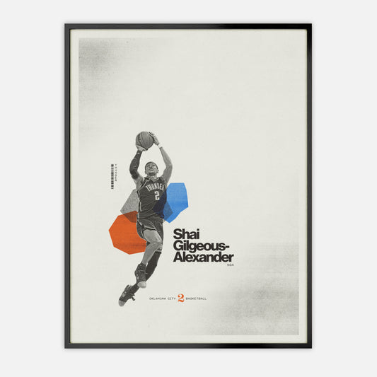 Shai Gilgeous-Alexander Poster OKC Thunder